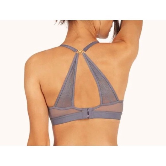 LIVELY smooth lace t shirt bra in smoke size 34D - Picture 2 of 5